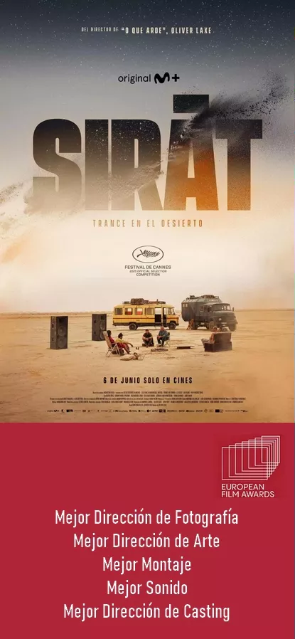 SÎRAT, OLIVER LAXE, EFA, PREMIOS CINE EUROPEO, CREA SGR, FINANCIACION, CINE ESPAÑOL